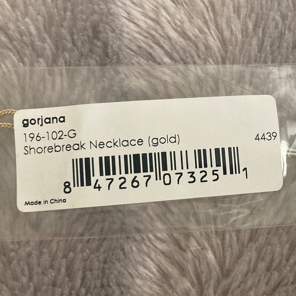 Gorjana Shorebreak Necklace - Gold - NWT - Picture 4 of 6